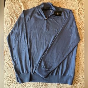 Brooks Brothers quarter zip sweater XL